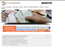 Tablet Screenshot of consulentefinanziario.org